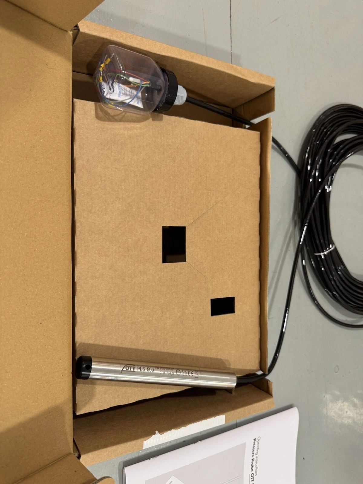 HydroMet Ott PLS 500 Pressure Level Sensor Metric 0 SDI-12 Brand New Open Box 5