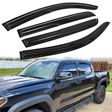 For 2016-2023 Toyota Tacoma Double Cab Window Visors Sun Rain Guards Kgigmqbtwtz