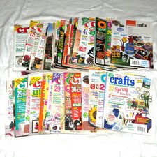 Very Large Lot of Vintage Crafts Magazines, Various Issues From 1987 - 1995