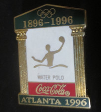 Coca-Cola  Atlanta Olympic Water Polo Lapel Pin