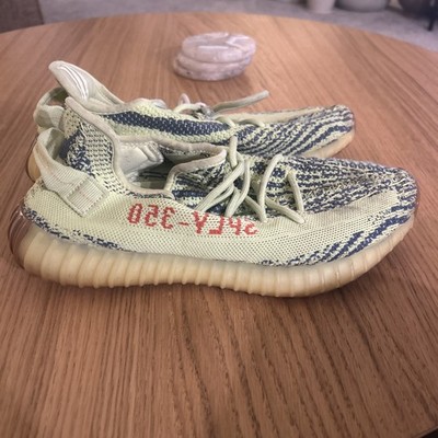 adidas Yeezy Boost 350 V2 Men's Sneakers Semi-Frozen Yellow, Size 9