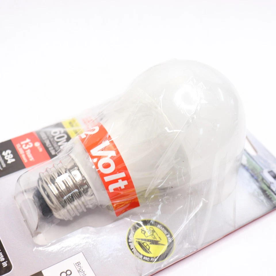 Feit Electric Boat & RV LED Plastic White A19 3000K 60W 12V BPOM60/930CA/LED-12 - Image 3 of 4