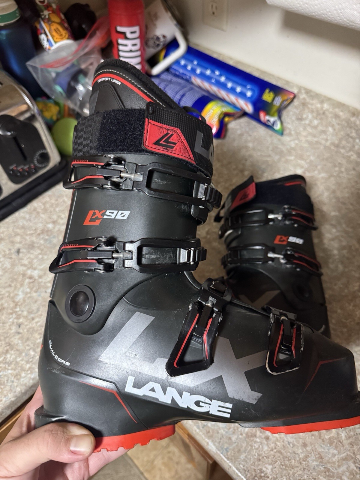 SALOMON Scarpone da sci uomo Lange LX 90 HV 25 5 25 250 25 downhill scarpone da sci rigido uomo "
