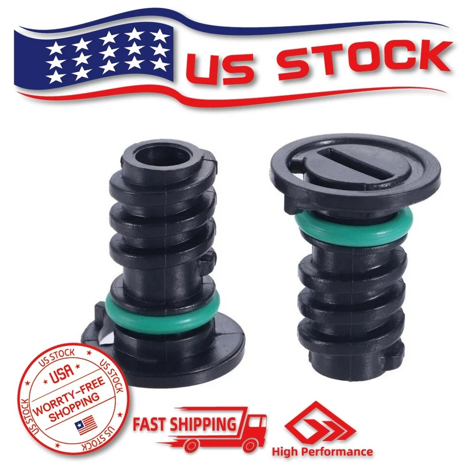 OEM Plastic Engine Oil Drain Plug with O-Ring for MERCEDES-BENZ C63 AMG 15-23 Foto 3 de 4