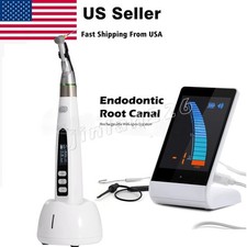 Dental Cordless LED Endo Motor 16:1 Contra Angle/Apex Locator Root Canal Finder
