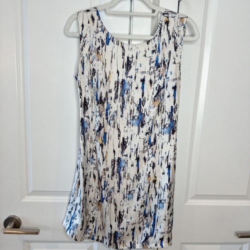PORTS 1961 Silk Abstact Mini Dress | 10