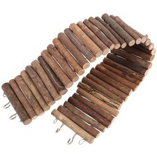 Hamster Suspension Bridge Toy Arch Chinchilla Ladder for Cage Decor