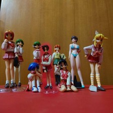 ToHeart2 Girls Figure Anime character lot of 9 Set sale uniform Swimsuit retro