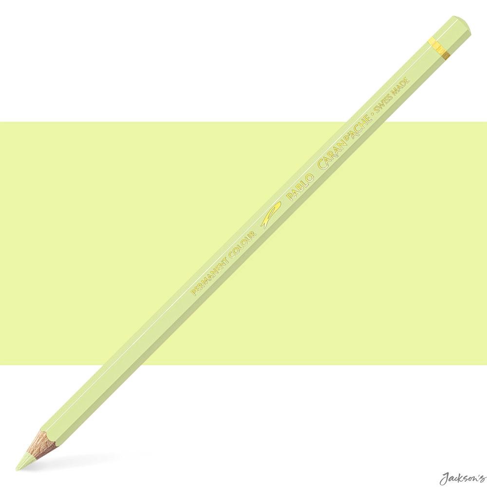 Caran d'Ache Pablo Coloured Pencil Wood Light Lemon Yellow 241 Drawing