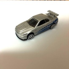 Fast & Furious Skyline GT-R R34 Hot Wheels 1/64