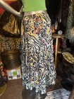 Indian 100% Cotton Green Tiger Safari MAXI African Boho Tropical Forest Skirt — photo 5