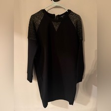 Madewell Black Long Sleeve Dress