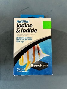 Iodine & Iodide Test, Seachem