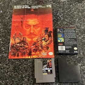 Romance of The Three Kingdoms - NES - Box & Poster Included