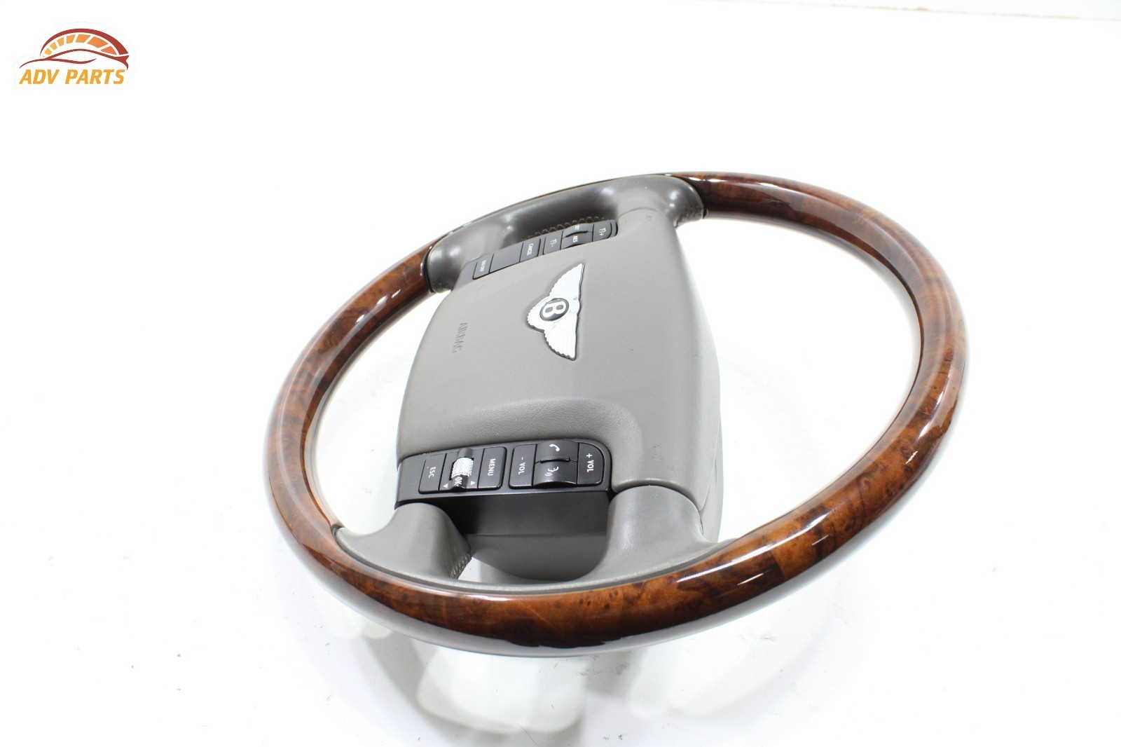 2007 BENTLEY CONTINENTAL STEERING WHEEL W/ AIRBAG AIR BAG OEM