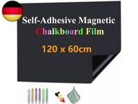 Jomusaga Tafelfolie Magnetisch Selbstklebend, 120 X 60 Cm Magnetfolie,
