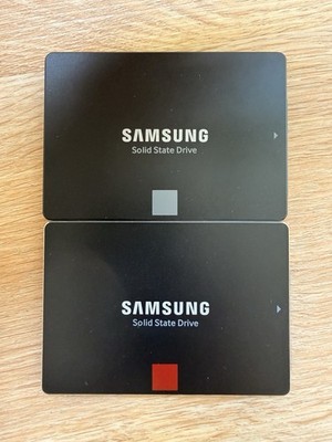 Lot of 2 Samsung SSD : 850 PRO 512GB & 850 EVO 250GB 2.5