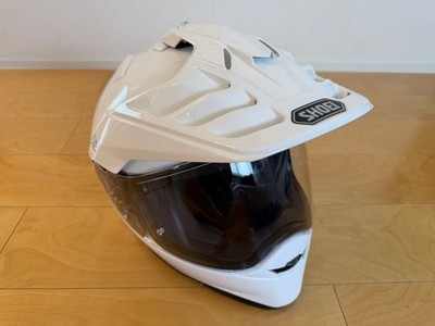 SHOEI Hornet ADV Full Face Helmet White Size L 59cm Near Mint