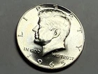 1965 SMS satiny gem BU (Special Mint Set) 40% silver Kennedy half. #1