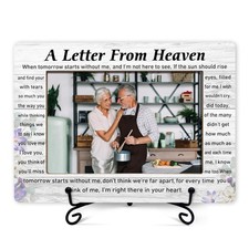 Remembrance Memorial Photo Frame - Bereavement Sympathy Gifts, A Letter From ...