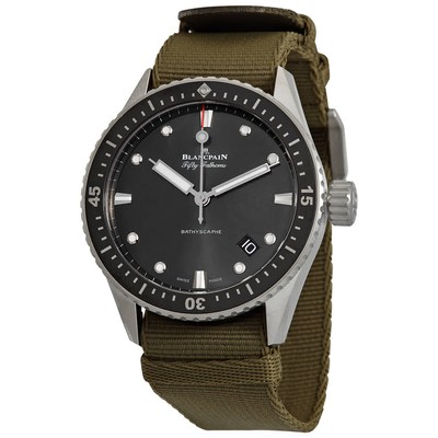 Blancpain Fifty Fathoms Bathyscaphe Meteor Automatic Mens Watch 5000-1110-NAKA
