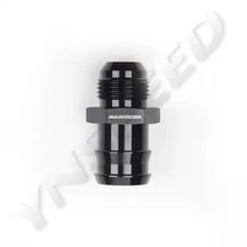 US SHIP -12AN AN12 Mare Flare To 1" Hose Barb Adapter Fitting Aluminum Black