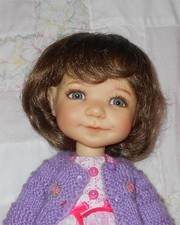 Monique SOPHIE Doll Wig SIZE 7/8 BIG LIGHT BROWN Short Hair Body  Bangs NWT