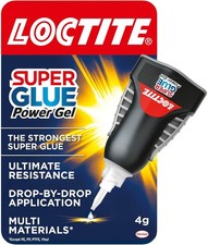 Loctite Super Glue Power Gel Flexible Super Glue with Non Drip Formula 1 x 4g,