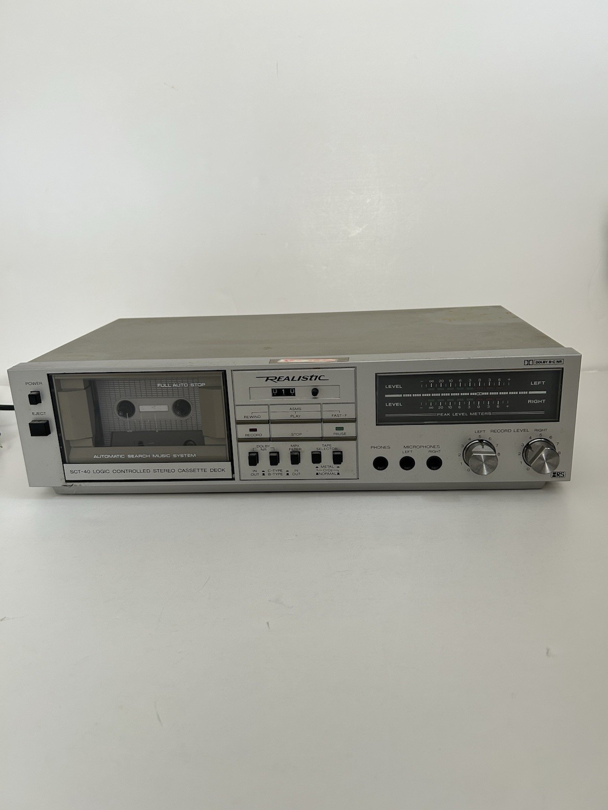 Realistic SCT-4 vintage audio equipment - eBay listing photo 2