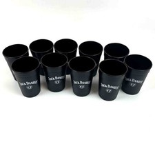 Jack Daniels Old No7 Bicchiere Bicchiere da Festa in Plastica 0,3L Nero (VE 10pz.)