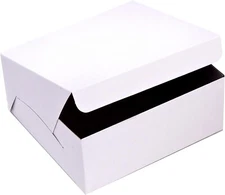 993C(100PCS), 9x9x3-Inch Cardboard Cake Boxes