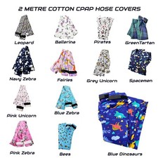 2m Baumwolle Slide On CPAP Beatmungsschlauch Abdeckungen Stoff Schlafapnoe Apnoe Schnarchen