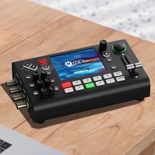 RGBLink mini-ISO 10-Channel 4K SDI HDMI Live Streaming Broadcast Video Switcher - Picture 10 of 18