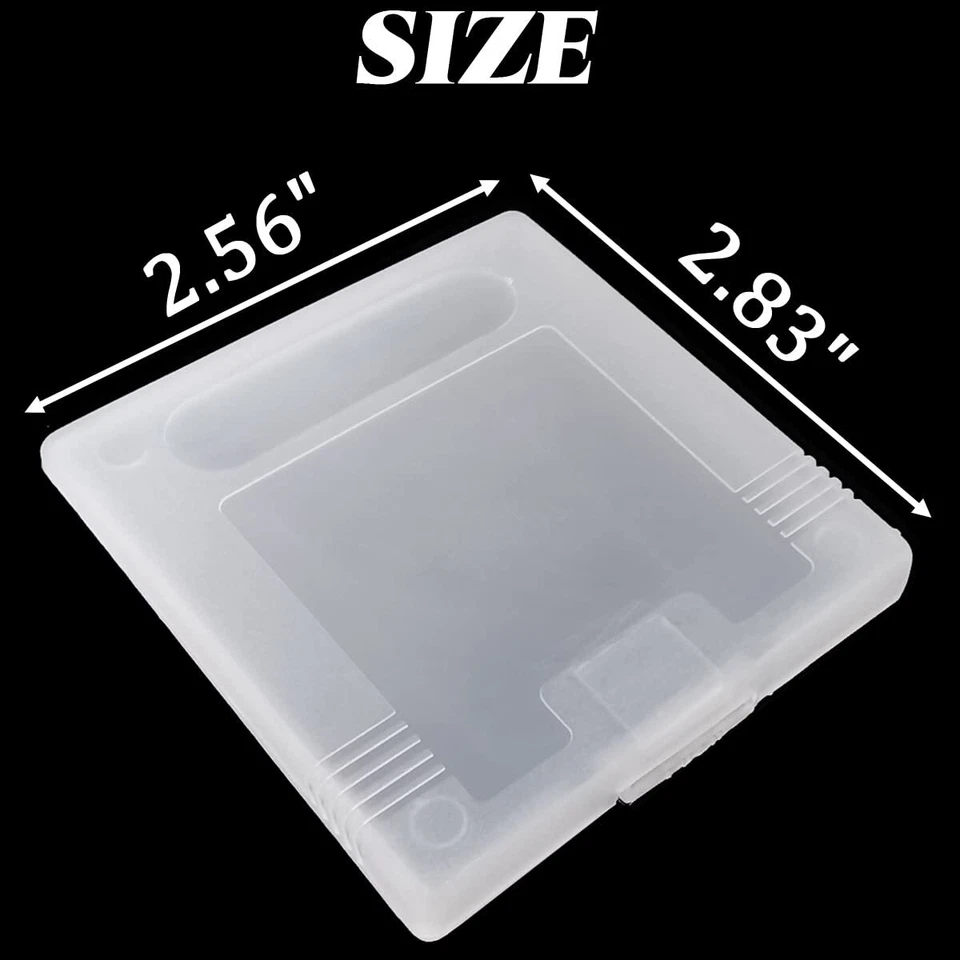 12x Funda Protectora Transparente para Juego Caja de Almacenamiento para Nintendo Gameboy Color GBC GB GBP Foto 3 de 4
