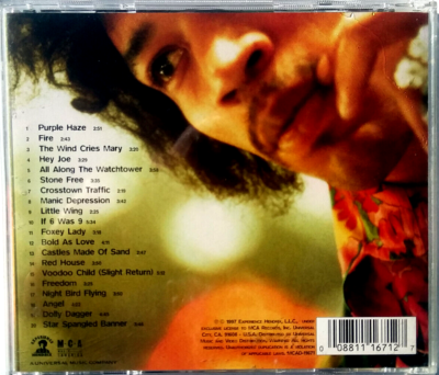 JIMI HENDRIX - Experience Hendrix - Best Of Jimi Hendrix CD 1997