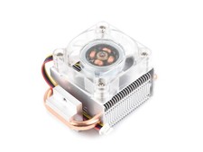 ICE Tower CPU Cooling Fan for Raspberry Pi 5 U-Shaped Copper Tube Cooling Fins