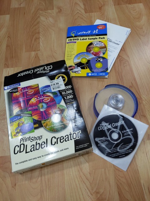 Broderbund Print Shop Label Creator Deluxe for sale online | eBay