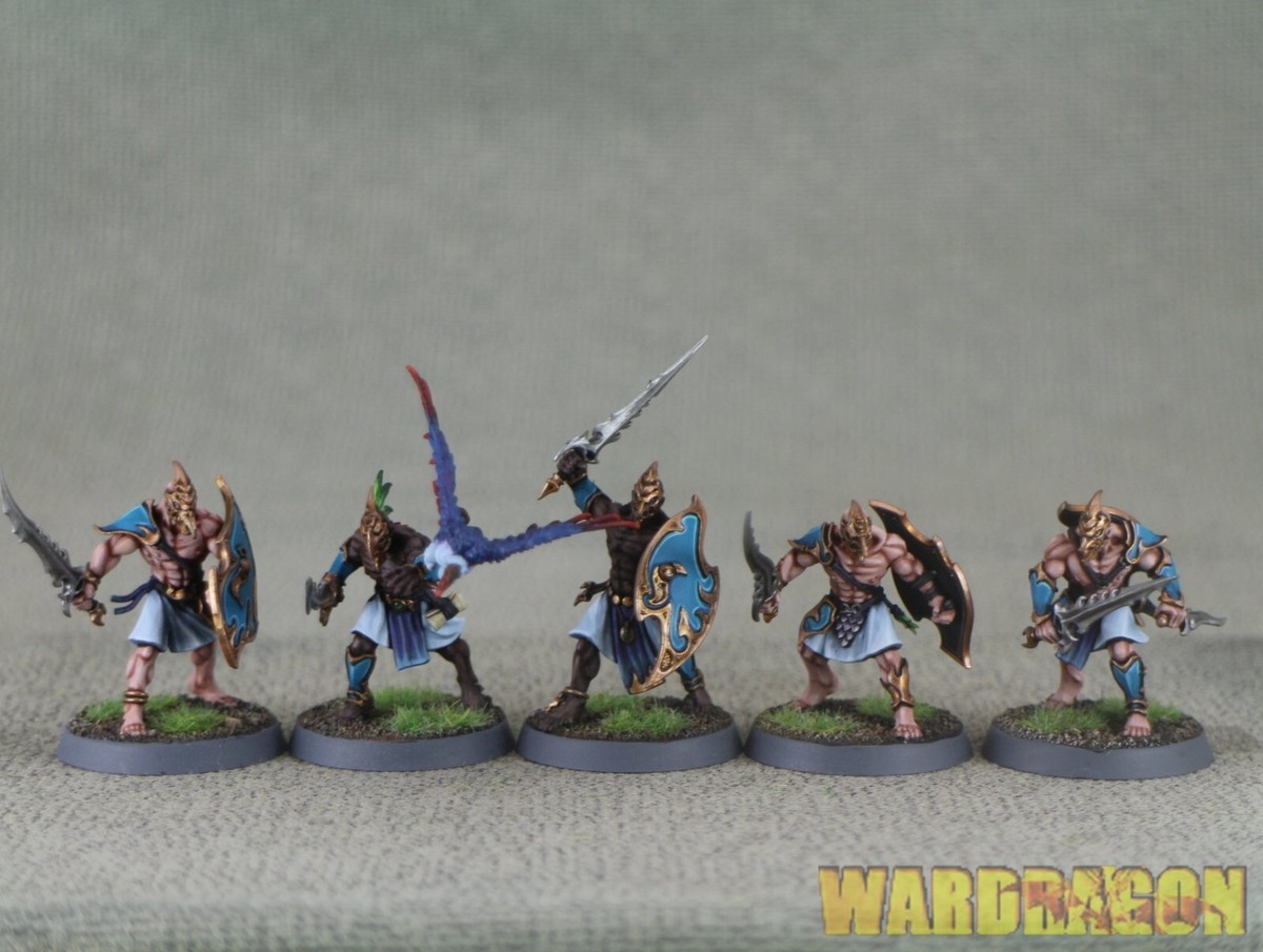 Warhammer AOS WDS painted Disciples Of Tzeentch Kairic Acolytes