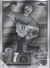 [DIGITAL] Topps Bunt - Shintaro Fujinami Topps Chrome 23 S1 -  Black White Base