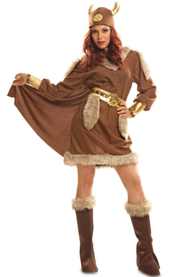 Disfraz de Vikinga para mujer