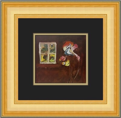 Peter Max Country Feeling Custom Framed Print