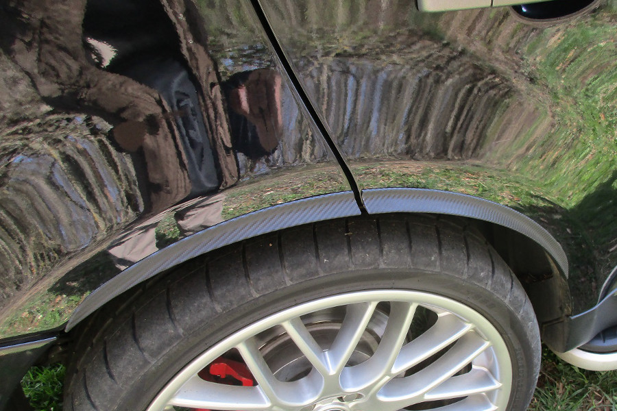 Fits AUDI A6 Wheel Arch Extension Fender Flares Trim 2 Pcs.