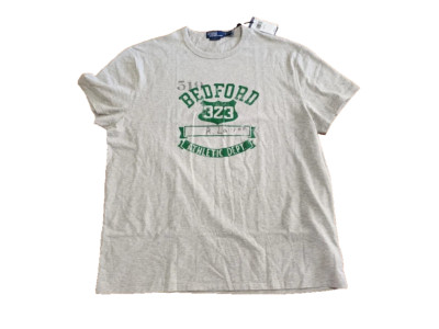 NEW Polo Ralph Lauren Bedford Athletic Dept. Grey T Shirt