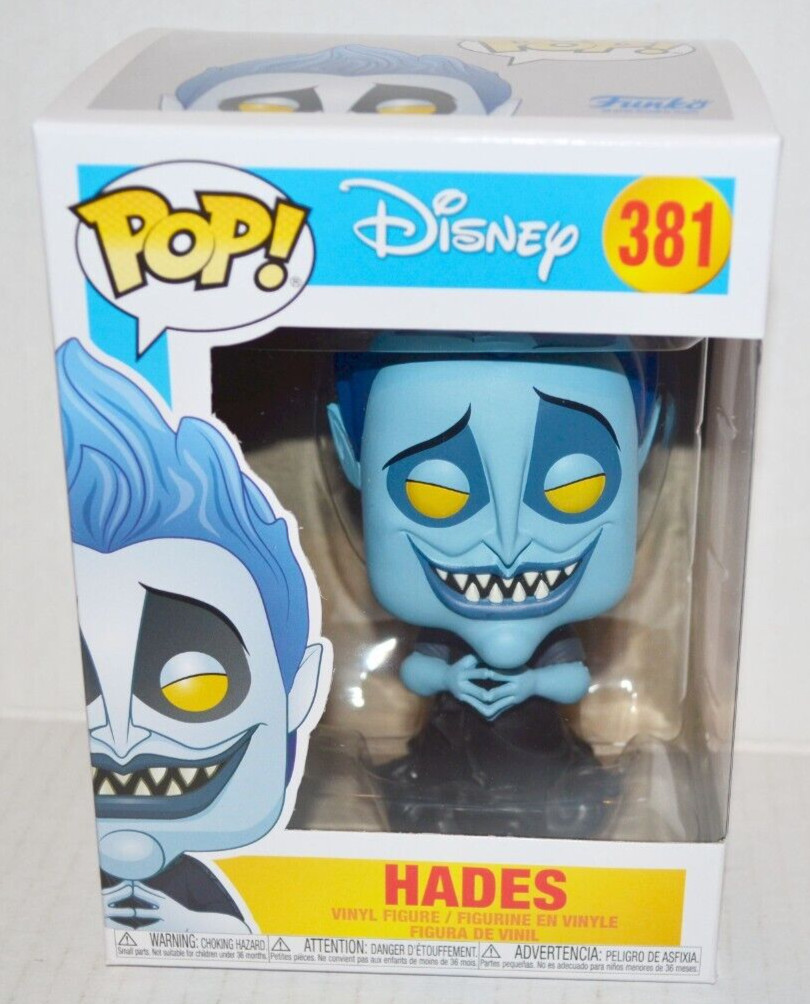 Funko POP&excl; Disney Hercules Hades &num;381 Collectible Vinyl Figure &plus; Case MINT🔥
