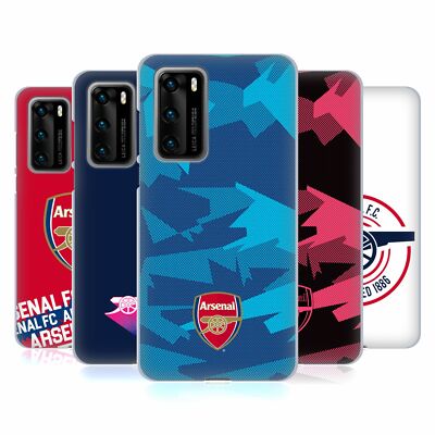 OFFICIAL ARSENAL FC CREST AND GUNNERS LOGO SOFT GEL CASE FOR HUAWEI PHONES