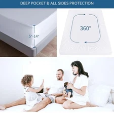 Moonsea twin Mattress Protector (39" x 75")