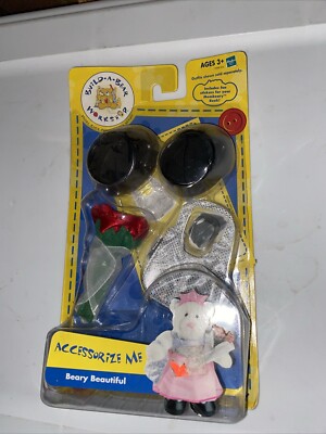 2005 Hasbro Build a Bear Workshop Accessorize Me Beary Beautiful - Retired  Vtg