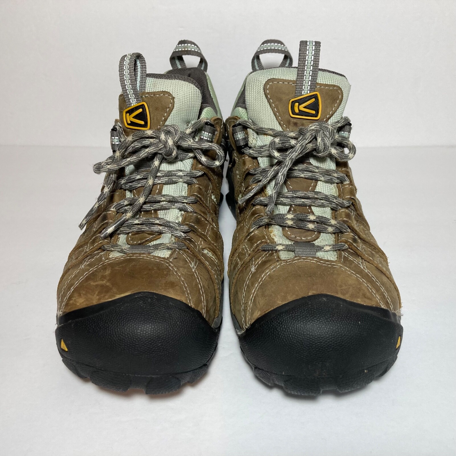 Scarpe da lavoro KEEN Utility ASTM F2413 11 punta acciaio donna taglia 8M marrone verde