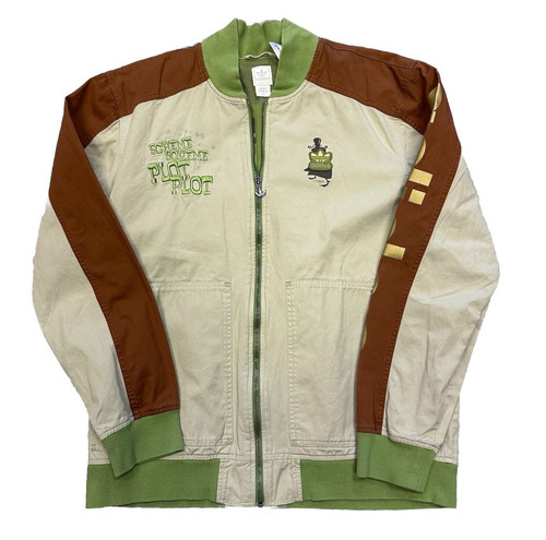 SAMPLE ADIDAS LUDACRIS SCHEME SCHEME PLOT PLOT BROWN PROMO JACKET SZ 50 (37)