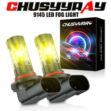 For Jeep Grand Cherokee 1999-2010 - 2x 9145 9005 Led Fog Light Bulbs Yellow